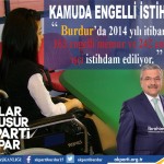 22 Kamuda engelli istihdamı