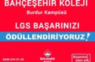 BAHÇEŞEHİR KOLEJİ LGS BAŞARISINI ÖDÜLLENDİRİYOR