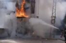 TRAFO YANGINI PANİĞE SEBEP OLDU