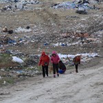 bur-öğrenciler çöplükteki köpekleri besledi (14)