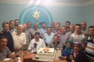 Kuruluş yıldönümüne pastalı kutlama