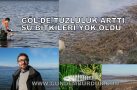 GÖLDE TUZLULUK ATTI, SU BİTKİLERİ YOK OLDU