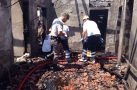 SULUDERE KÖYÜ’NDE YANGIN