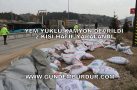 YEM YÜKLÜ KAMYON DEVRİLDİ : 2 HAFİF YARALI