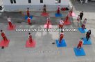 KİCK BOKSCULARDAN SOSYAL MESAFELİ ANTRENMAN