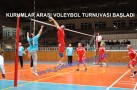 KURUMLAR ARASI VOLEYBOL TURNUVASI BAŞLADI