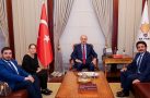 MENGİ, NUMAN KURTULMUŞ’U ZİYARET ETTİ
