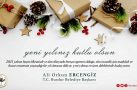 BELEDİYE BAŞKANI ALİ ORKUN ERCENGİZ YENİ YIL KUTLAMASI