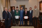 BAŞARILI ÖĞRENCİLER VALİ KÜRKLÜ’NÜN KONUĞU