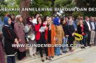 DİYARBAKIR ANNELERİNE BURDUR’DAN DESTEK