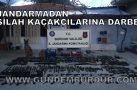 JANDARMADAN SİLAH KAÇAKÇILARINA DARBE