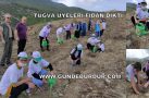 TÜGVA ÜYELERİ FİDAN DİKTİ