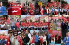 BURDUR’DA DEMOKRASİ VE ŞEHİTLER MİTİNGİ