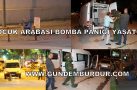 UNUTULAN ÇOCUK ARABASI BOMBA PANİĞİ YAŞATTI