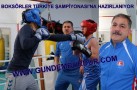 BOKSÖRLER TÜRKİYE ŞAMPİYONASI’NA HAZIRLANIYOR