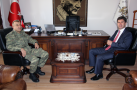Albay Saltaş’tan Başkan Ercengiz’e veda ziyareti