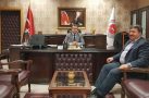 HSYK ÜYESİ ÖZKAYA BAŞSAVCI DOĞAN’I ZİYARET ETTİ