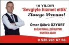 BAĞLAR MAHALLESİ MUHTARI VE MUHTAR ADAYI ŞÜKRÜ ÖZYURT