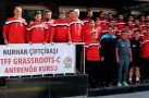 ANTRENÖR KURSU SONA ERDİ