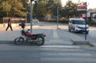 MOTOSİKLET KAZASI 1 YARALI