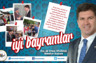 BELEDİYE BAŞKANI ALİ ORKUN ERCENGİZ’İN RAMAZAN BAYRAMI KUTLAMASI