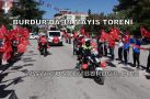 BURDUR’DA ÇELENK SUNMA TÖRENİ
