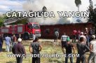 ÇATAĞIL KÖYÜ’NDE YANGIN