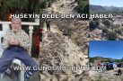 HÜSEYİN DEDE’DEN   ACI HABER