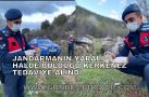 JANDARMANIN YARALI HALDE BULDUĞU KERKENEZ TEDAVİYE ALINDI