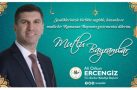 BURDUR BELEDİYE BAŞKANI ALİ ORKUN ERCENGİZ’İN BAYRAM TEBRİKİ