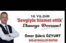 BAĞLAR MAHALLESİ MUHTARI ÖZYURTTAN TEŞEKKÜR