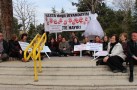 CHP KADIN KOLLARINDAN OTURMA EYLEMİ