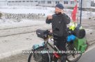 ALMAN GENÇ BİSİKLETLE HİNDİSTAN’A GİDİYOR
