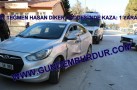 TRAFİK KAZASI: 1 YARALI