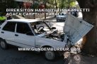 ATATÜRK CADDESİ’NDE KAZA: 1 YARALI