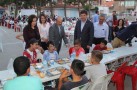 VALİ KÜRKLÜ VE BAŞKAN ERCENGİZ VATANDAŞLARLA İFTAR AÇTI