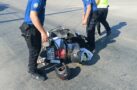 MOTOSİKLET KAZASI 2 YARALI