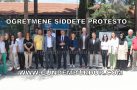 ÖĞRETMENE ŞİDDETE PROTESTO