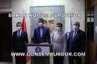 BAKAN KURUM BURDUR’DA