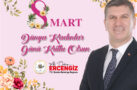 BAŞKAN ERCENGİZ 8 MART KADINLAR GÜNÜ KUTLAMASI