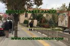 VALİLİK BAHÇESİNDE ŞÜPHELİ ÇANTA PANİĞİ