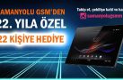 SAMANYOLU GSM’DEN 22’İNCİ YILA ÖZEL 22 KİŞİYE HEDİYE