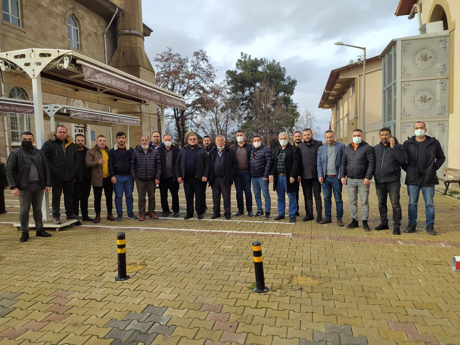 OTO GALERİCİLER BAŞKAN ERCENGİZ İLE GÖRÜŞTÜ