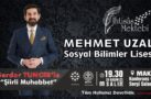 SERDAR TUNCER’LE ŞİİRLİ MUHABBET BUGÜN 19.30’DA