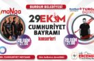 BURDUR BELEDİYESİ’NDEN CUMHURİYET BAYRAMI KONSERİ