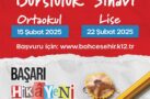 BAHÇEŞEHİR KOLEJİ BURSLULUK SINAV BAŞVURULARI BAŞLADI