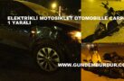 OTOMOBİL İLE ELEKTRİKLİ BİSİKLET ÇARPIŞTI 1 YARALI