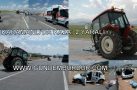 KARAMANLI’DA KAZA: 2 YARALI