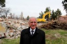 Memurevlerinde yıkım başladı