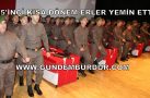 KISA DÖNEM JANDARMALAR YEMİN ETTİ